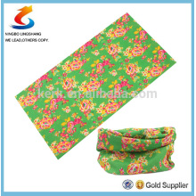 100% Polyester Multifunction printed tube bandana,multifunctional sport bandana ,LS bandana